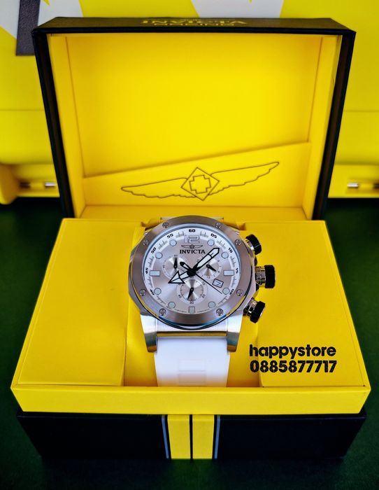 INVICTA Sea Hunter white 54 mm, Инвикта нов ръчен часовник