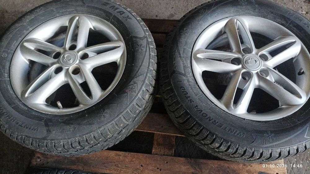 Зимняя резина на дисках ssangyong