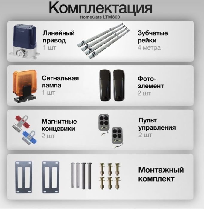 Автоматика для откатных ворот