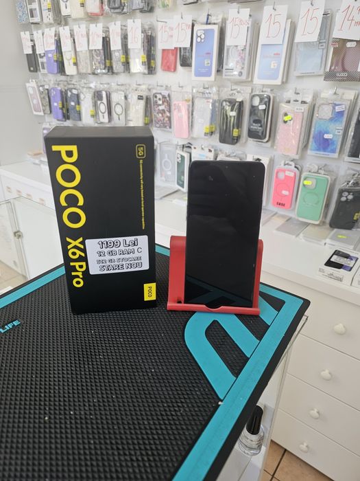 Poco X6 Pro, 12/512 GB, Nou, Garanție