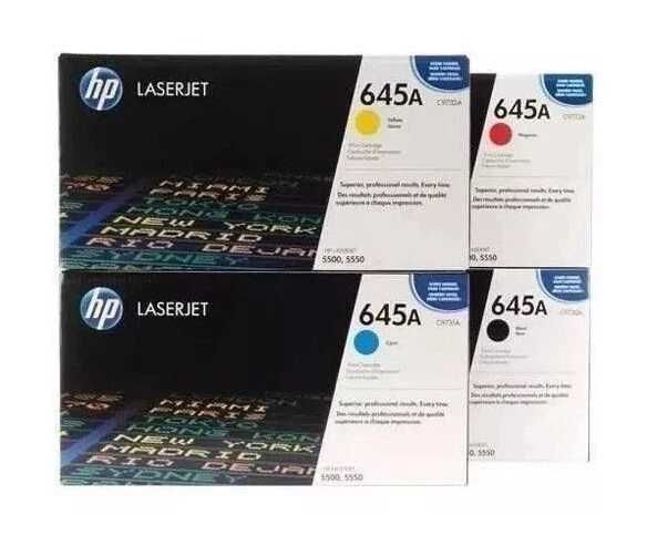 Картридж оригинальные HP 645A