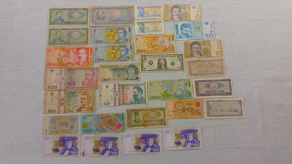 Bacnote vechi de vanzare