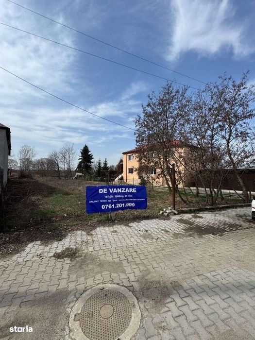 Teren pt constructie in Dragomirești 1000 mp