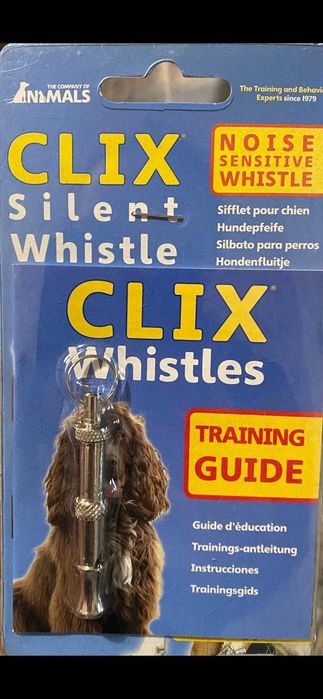 Fluier CLIX Silent Whistle pentru dresaj caini