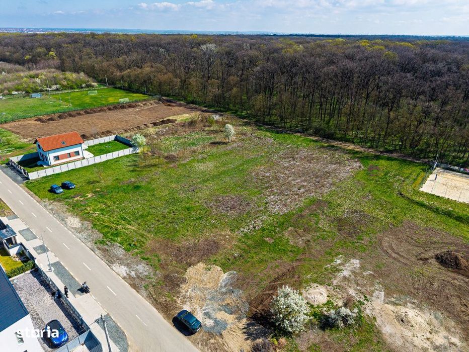 Teren construibil Dumbravita | langa Padurea Verde | Comision 0%