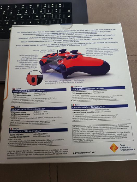 Dualshock 4 Sunset Orange нов оригинален