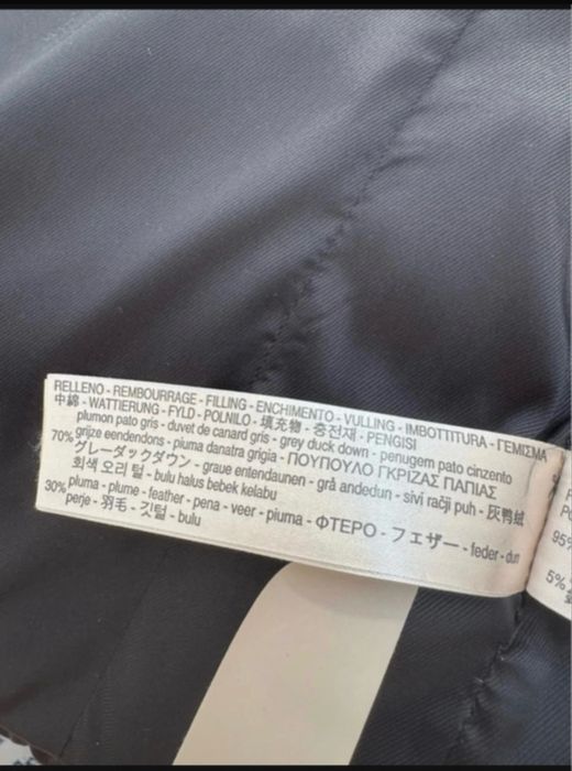 Vesta din piele naturala cu umplutura din pene, Massimo Dutti