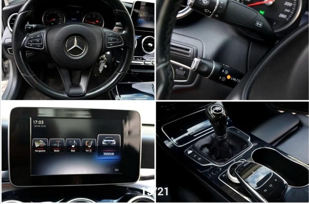C 200d  Avandgarde diesel  mod 2015 Bi-xenon LED  ILS  Piele  Jante 17"
