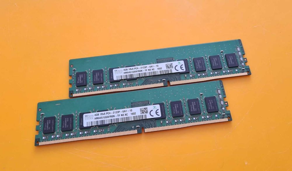 Kit 8GB DDR4 Desktop,2x4GB,SK Hynix,2133Mhz,CL15,Single Sided