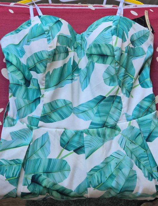 Rochie fara bretele midi S-M