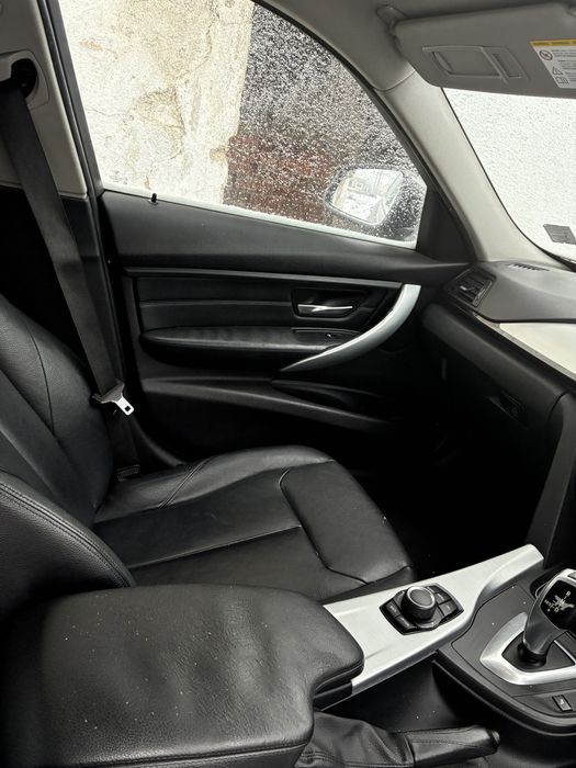 Interior piele neagra bmw seria 3 f30 cu incalzire