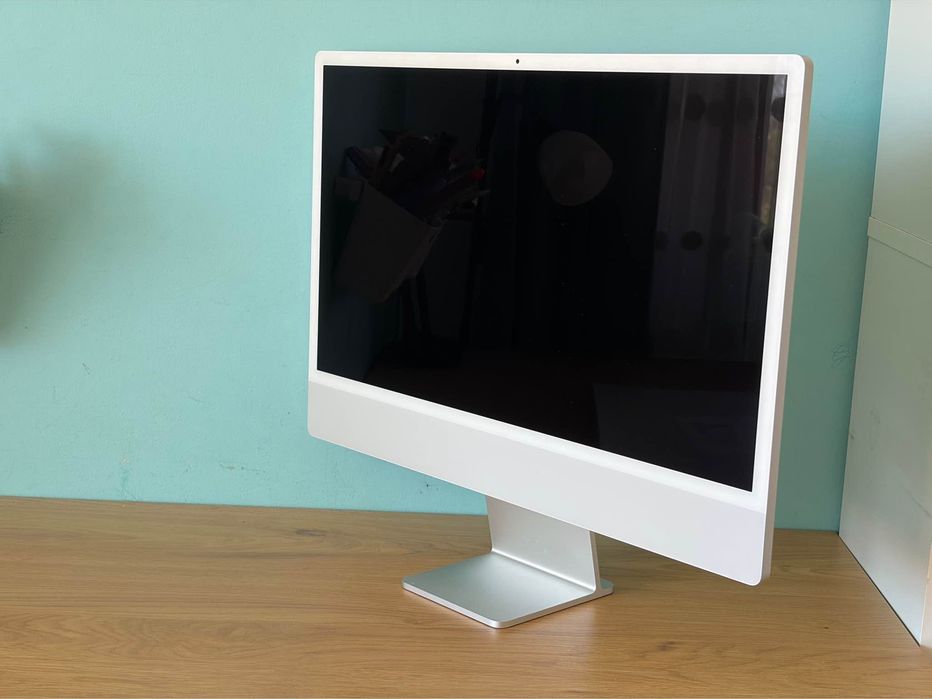 iMac 24-inch (2021 - Apple M1 8GB RAM, 512 SSD - Пълен комплект, перфектно състояние