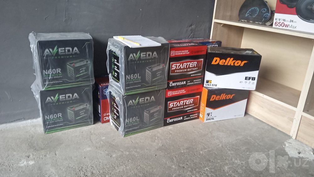 Avto elektrik Xizmati akumlyatorlar bor
