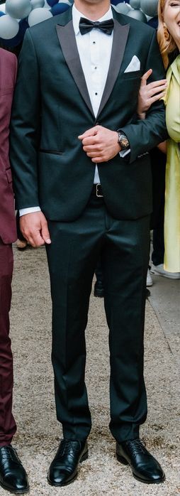 Costum Ceremonie Bigotti negru+ 2 cămăși Bigotti