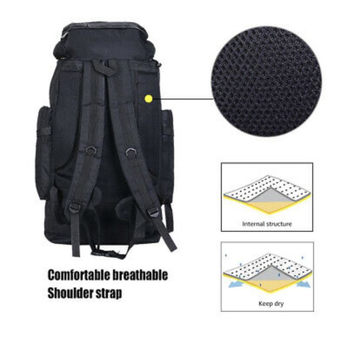 туристическа раница 90+10L функционална поход планина преход 5цвята