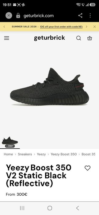 Adidas Yeezy Boost 41 1/3 de bărbați