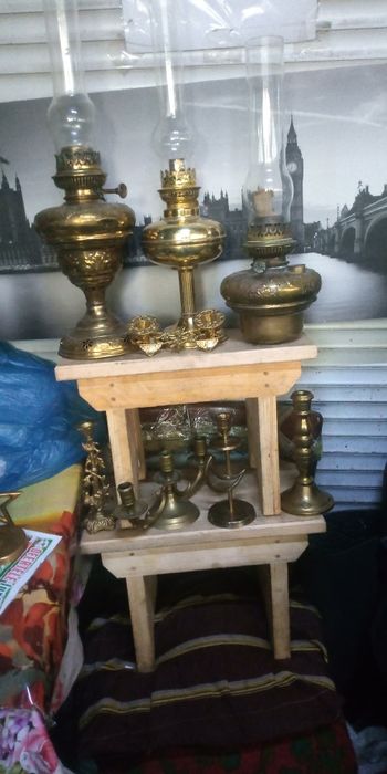 LamPi gaz vechi din podul bunici