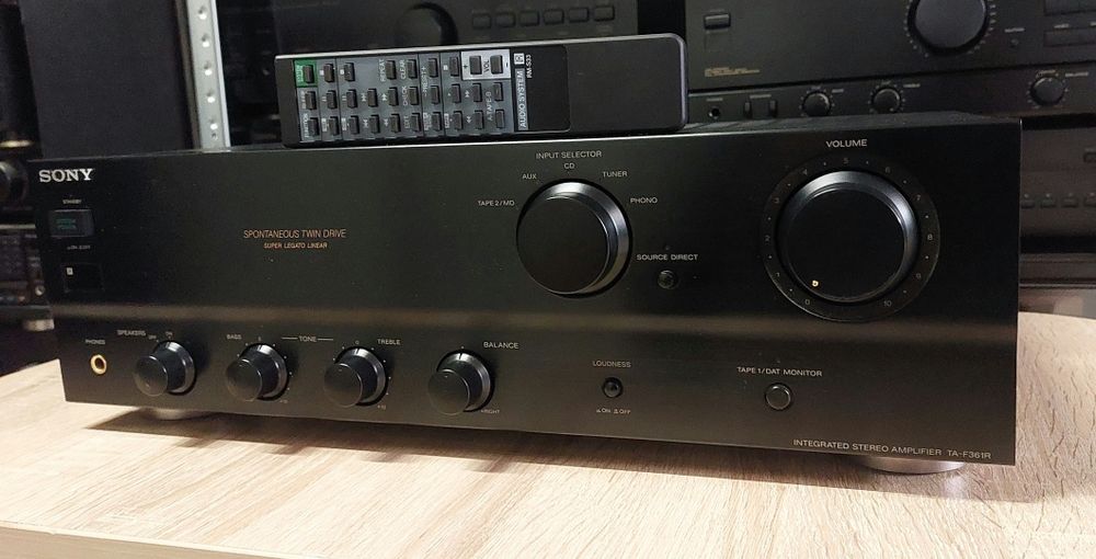 ТОП ОФЕРТА!!!  Стерео усилвател Sony TA-F361 с дистанционно – 99€