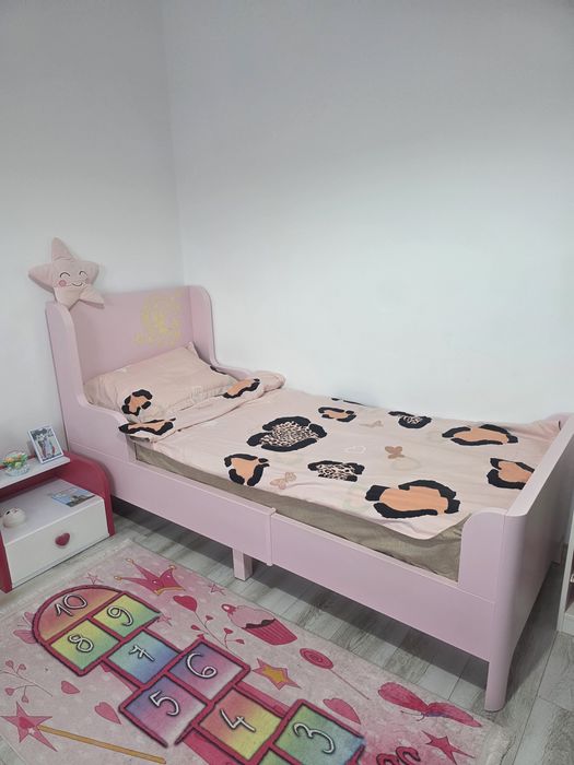Pat extensibil , 80x200 cu saltea