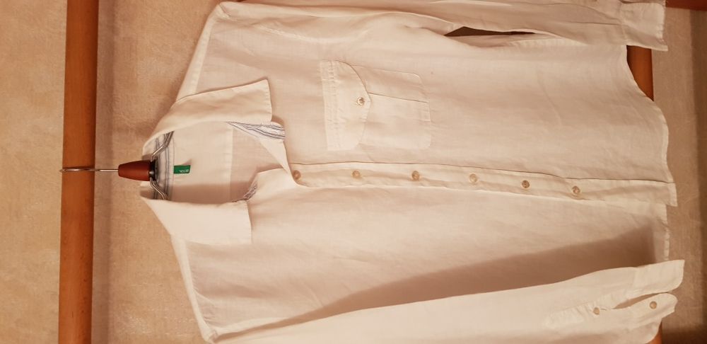 Маркови ризи от лен и памук - BENETTON, Piere Cardin, Zara, H&M