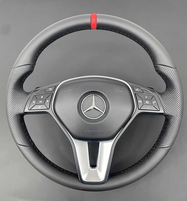 Mercedes W204 волан с Airbag естествена кожа
