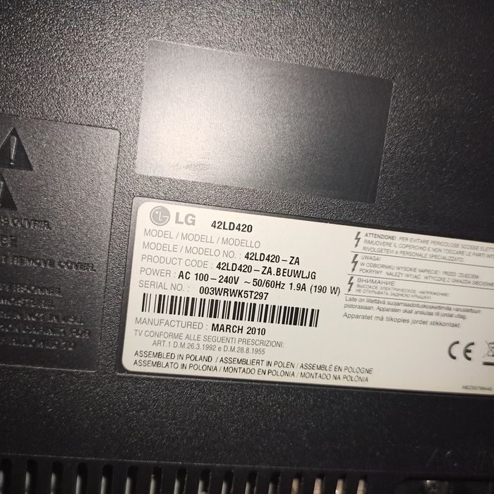Телевизор LG 42 inch