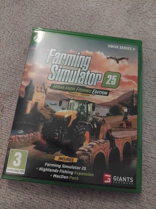 Joc Xbox series x farming simulator 25 higlands fishing edițion