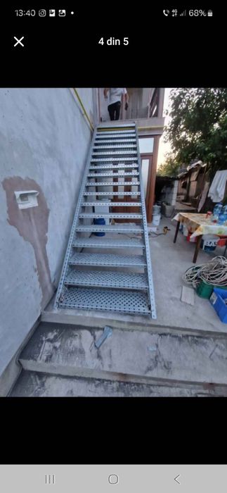De vanzare scara zincata la comanda si cum dorit si transport si monta