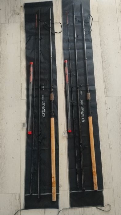 2 lansete feeder+2 mulinete feeder