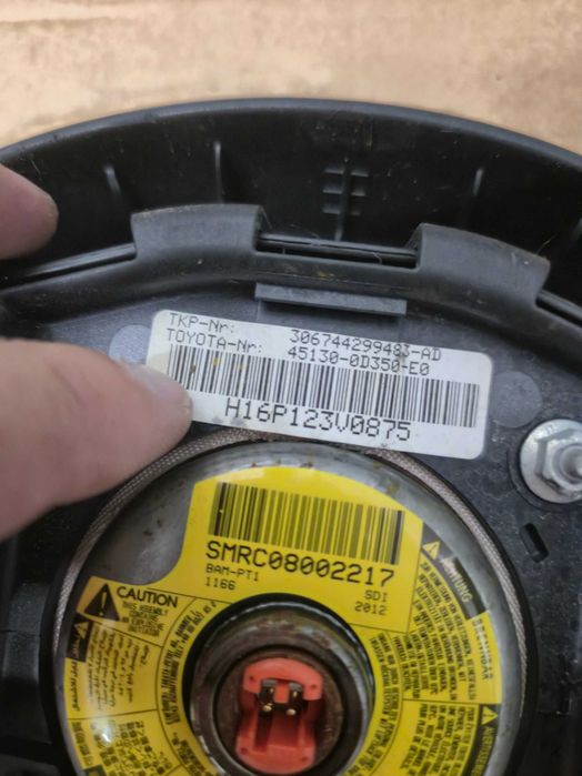 Airbag volan Toyota Yaris 3 An 2013 - 2018 Cod 45130-0d350-C2 451300d350-E0