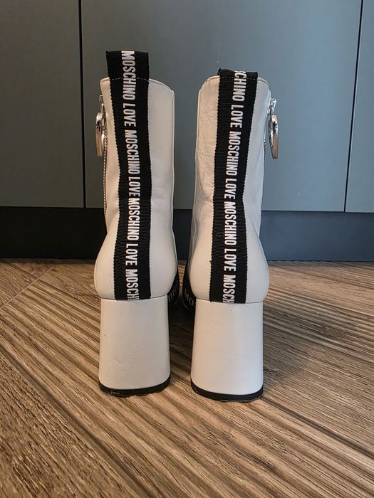 LOWE MOSCHINO - Дамски кожени боти