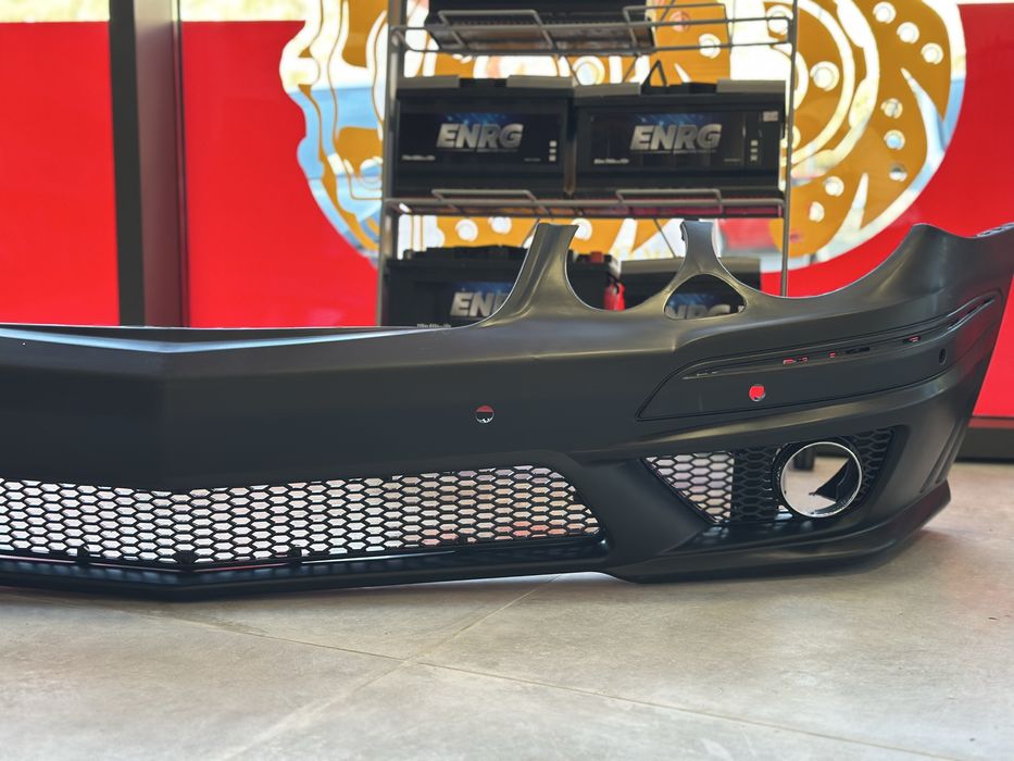 Предна тунинг броня за Mercedes W211 E-Class (2006-2009) - AMG Design