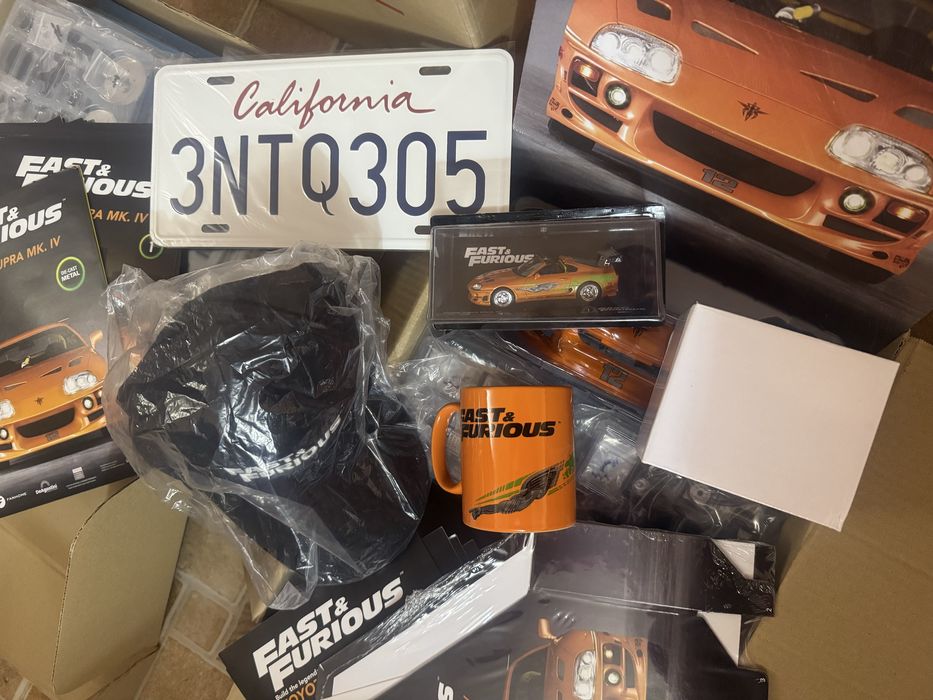 DeAgostini Toyota Supra Bryan Fast And Furious 1/8 macheta