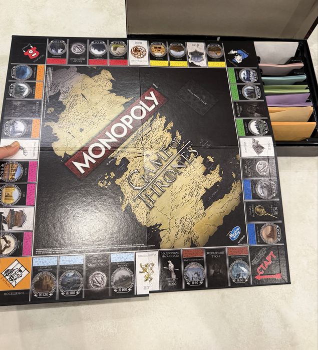 Монополи / Monopoly Game of thrones