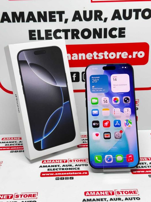 Iphone 16 Pro Max 256GB Amanet Store Braila [15326]