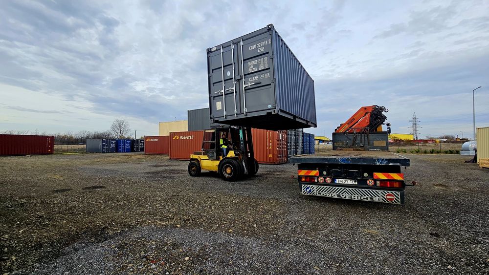 Containere Maritime,  Containere Depozitare