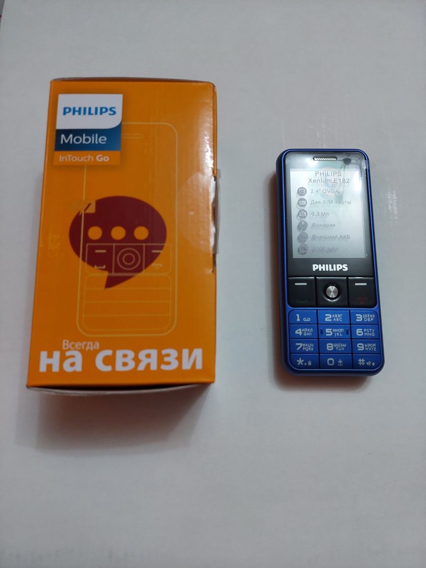 Philips Xenium E182: 720 000 сум - Мобильные телефоны Ташкент на Olx