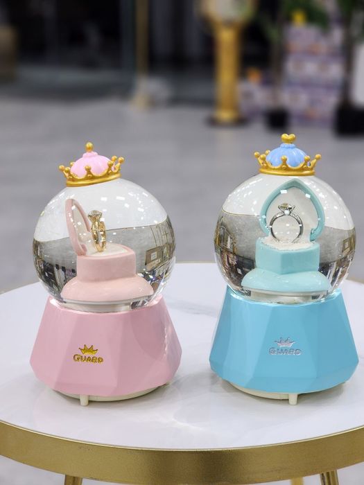 Снежный шар музыкальный с подсветкой