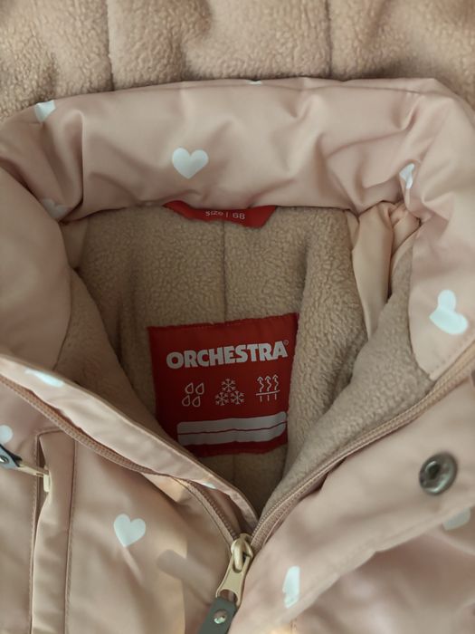 Детский зимний комбенизон Orchestra для девочки