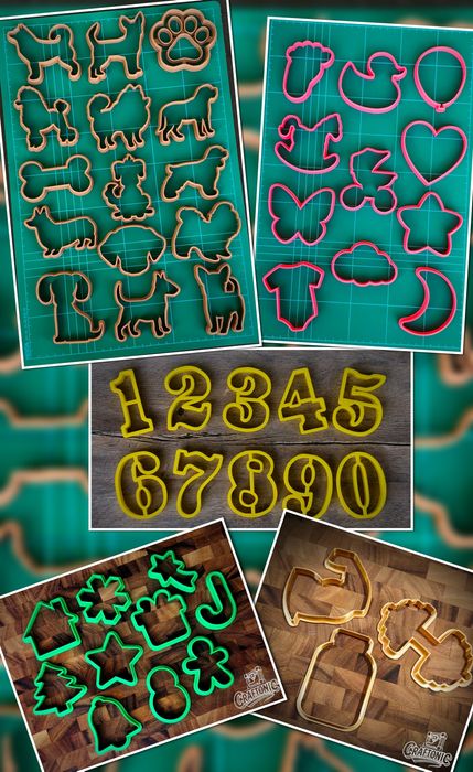 Резци, печати, топери и шаблони за сладкари – Craftonic