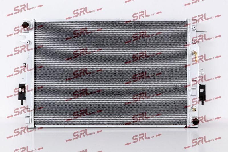 Radiator apa Mercedes Clasa X (W470) 2017-2020; Nissan Navara 2015-, 2.3 D, 2.3 dci, 722x488x32mm, AC: +/-, fagure brazat, OE 214604JA1A, SRLine