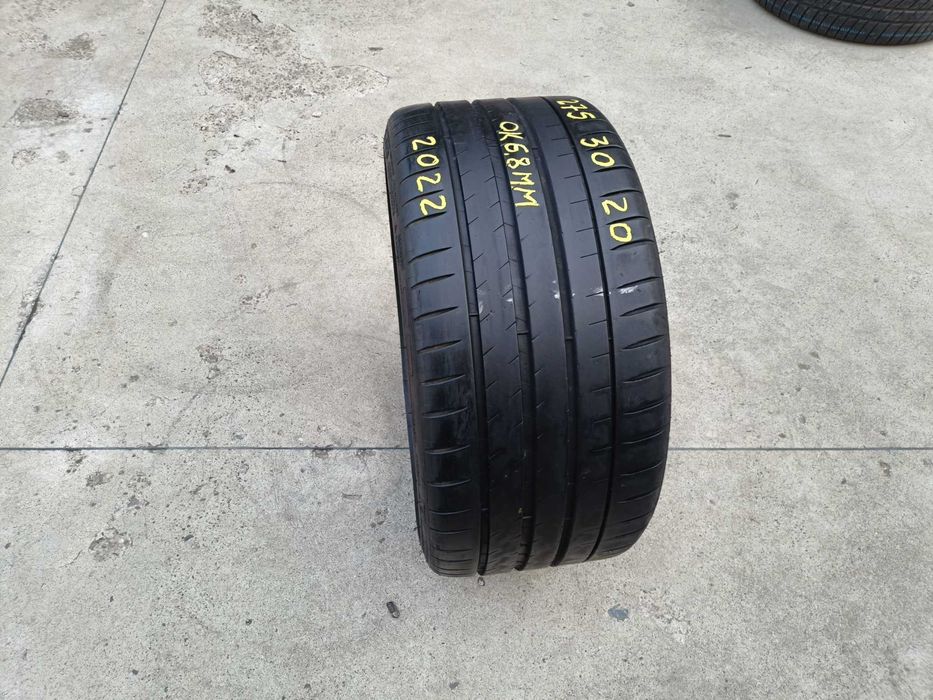 O anvelopa de vara 275 30 20 michelin pilot sport 4S profil 6,8 mm