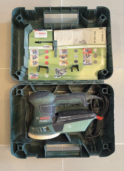 Електрически Ексцентършлайф Bosch PEX 300 AE