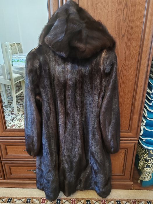 Шуба норка натуральная