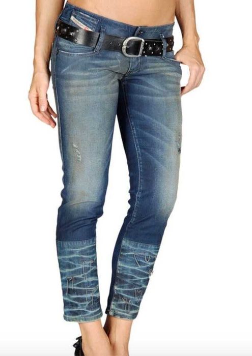Дамски дънки Diesel Matic-K2 Slim Blue Denim Stretch Jeans Size 24