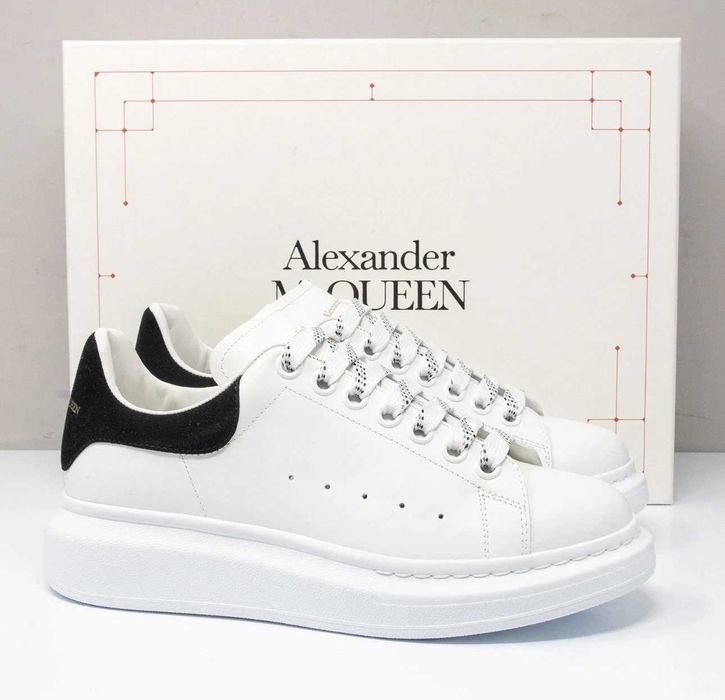 #SUMMER SALE# Alexander McQueen Sneaker Alb Full White - Verificare Colet -