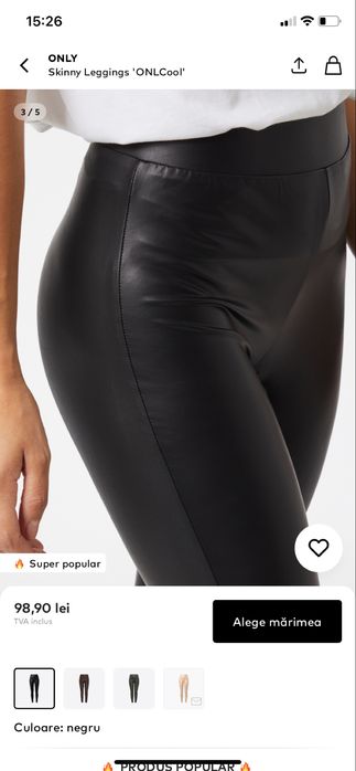 Colanti imitatie de piele