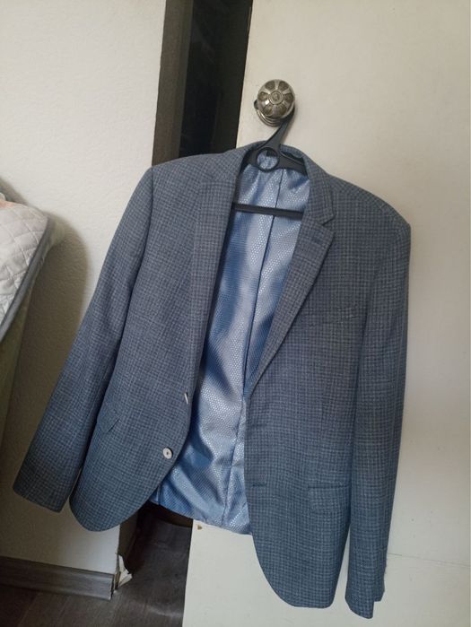 Костюм синий - пиджак и брюки
