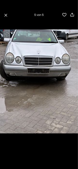 Бампер на Мерседес бенз w210 дорест