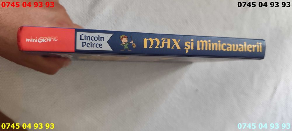 carte carti Max si minicavalerii Lincoln Pierce